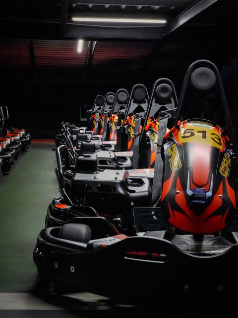 Karturile noi CRG Centurion aliniate în pit lane-ul Red Motor